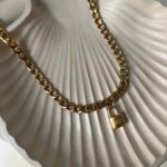 ترکیب زنجیر کارتیر و قفل تیفانی