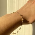 دستبند زنجیر توپی(خلخال)