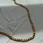  گردنبند فیگارو ظریف طلایی