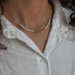 گردنبند نامرئی مرواریدی شماره 2