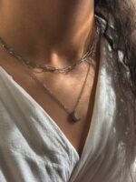 گردنبند دو لاین ماه سیلور - Image 2