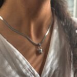 گردنبند قفل سیلور