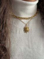 گردنبند دو لاین خورشید - Image 2