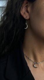 گوشواره ماه سیلور - Image 2