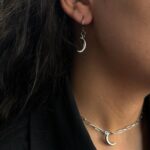 گوشواره ماه سیلور