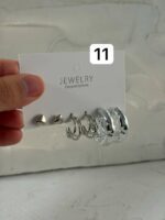 پک گوشواره سه تایی سیلور ۱ - Image 5