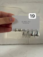 پک گوشواره سه تایی سیلور ۱ - Image 3