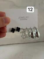 پک گوشواره سه تایی سیلور۱