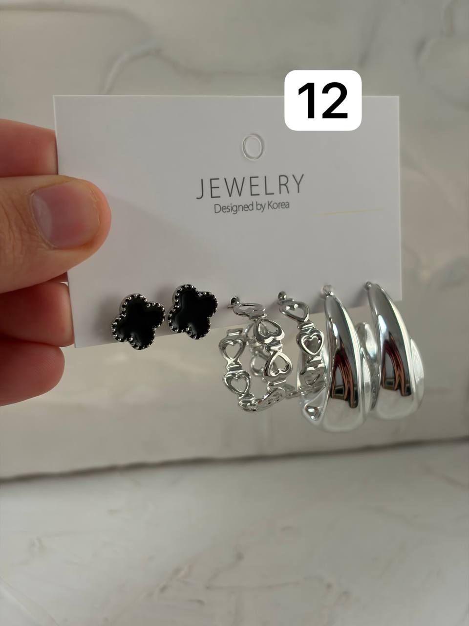 IMG_20251130_185146_880 پک گوشواره سه تایی سیلور۱ - Image 1