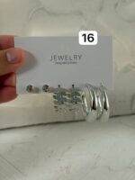 پک گوشواره سه تایی سیلور۱ - Image 5