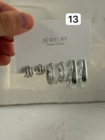 پک گوشواره سه تایی سیلور۱ - Image 2