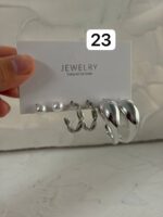 پک گوشواره سه تایی سیلور۱ - Image 2