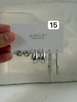 پک گوشواره سه تایی سیلور۱ - Image 4