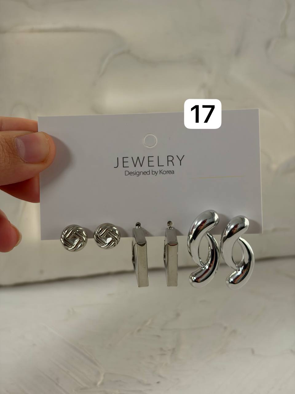 IMG_20251201_093020_649 پک گوشواره سه تایی سیلور ۱ - Image 1