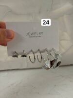 پک گوشواره سه تایی سیلور۱ - Image 3