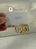 پک سه تایی گوشواره طلایی ۲