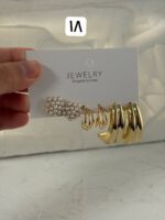 پک سه تایی گوشواره طلایی ۲ - Image 3