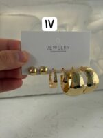 پک سه تایی گوشواره طلایی ۲ - Image 2