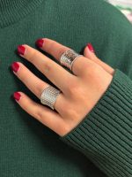 انگشتر ابکاری نقره - Image 2