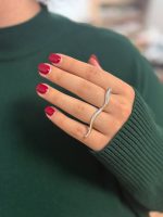 انگشتر طرح موج - Image 3