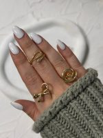 پک انگشتر طلایی شماره ۶ - Image 4