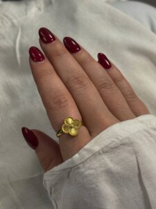 انگشتر ونکلیف طلایی - Image 2