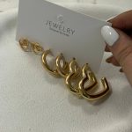 پک گوشواره طلایی شماره ۱